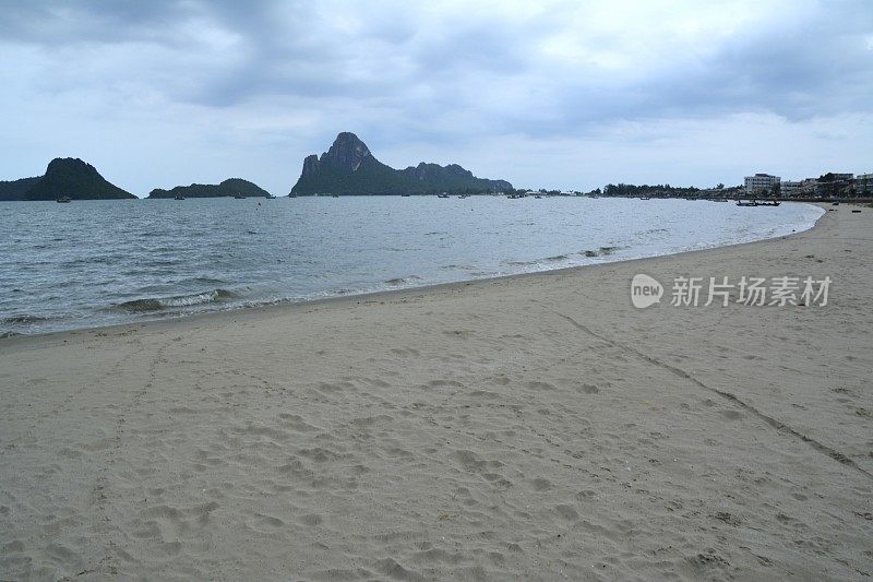 泰国Prachuap Khiri Khan海滩